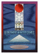Winter Olympiad XI - 1972 Sapporo Poster Chrome (Olympic-Sports Card) Centennial Olympic Games Collection - 1995 Collect-A-Card # P-16 Mint
