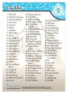 Halliwell Manor Checklist (Trading Card) Charmed - The Power of Three - 2003 Inkworks # 72 - Mint