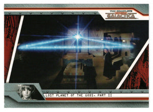 At the Conclusion of Apollo and Serina's Wedding (Trading Card) Complete Battlestar Galactica - 2004 Rittenhouse Archives # 14 - Mint