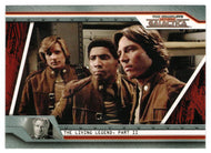 Cleverly, Baltar Orders his Squadrons (Trading Card) Complete Battlestar Galactica - 2004 Rittenhouse Archives # 37 - Mint