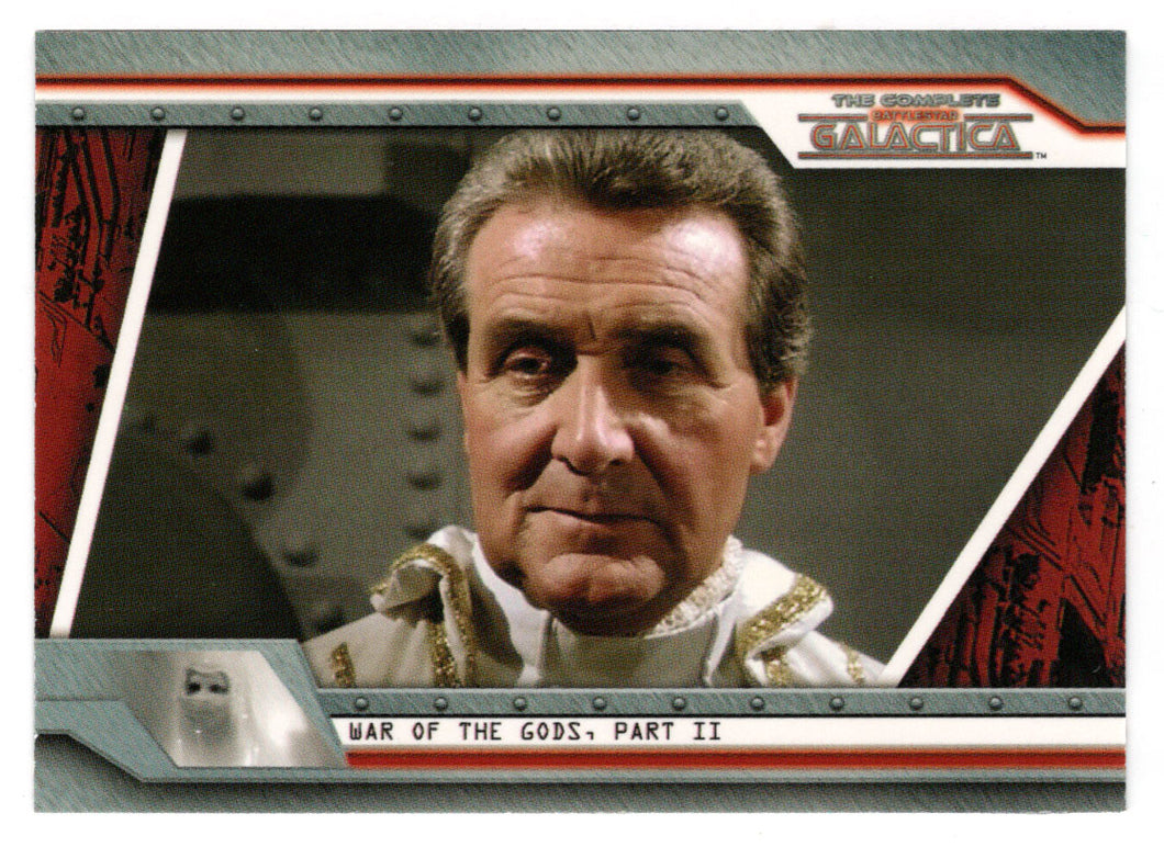 Baltar Arrives on the Galactica (Trading Card) Complete Battlestar Galactica - 2004 Rittenhouse Archives # 46 - Mint