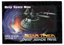 Load image into Gallery viewer, Deep Space Nine Title Card (Trading Card) Deep Space Nine Premiere - 1993 Skybox # 1 - Mint
