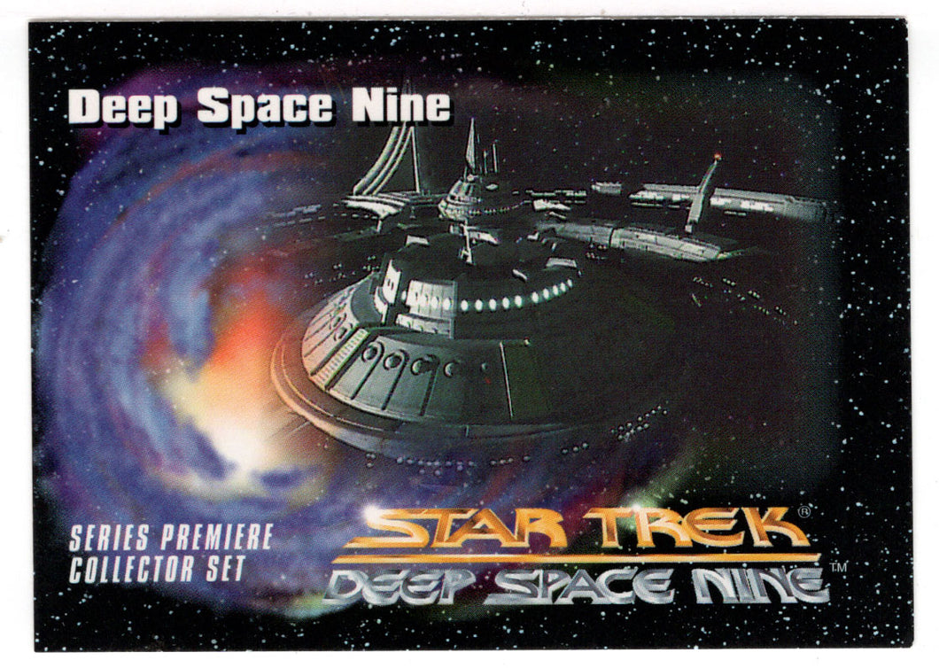 Deep Space Nine Title Card (Trading Card) Deep Space Nine Premiere - 1993 Skybox # 1 - Mint