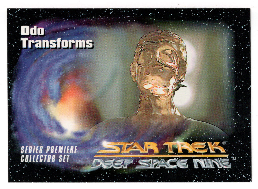 Odo Transforms (Trading Card) Deep Space Nine Premiere - 1993 Skybox # 5 - Mint