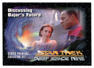 Discussing Bajor's Future (Trading Card) Deep Space Nine Premiere - 1993 Skybox # 7 - Mint