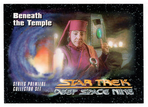 Beneath the Temple (Trading Card) Deep Space Nine Premiere - 1993 Skybox # 9 - Mint