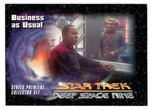 Load image into Gallery viewer, Business As Usual (Trading Card) Deep Space Nine Premiere - 1993 Skybox # 11 - Mint
