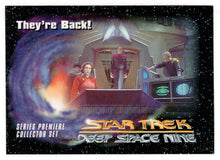 Load image into Gallery viewer, They&#39;re Back (Trading Card) Deep Space Nine Premiere - 1993 Skybox # 14 - Mint
