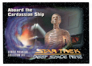 Aboard the Cardassian Ship (Trading Card) Deep Space Nine Premiere - 1993 Skybox # 16 - Mint