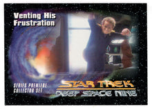 Load image into Gallery viewer, Venting His Frustration (Trading Card) Deep Space Nine Premiere - 1993 Skybox # 18 - Mint
