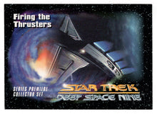 Load image into Gallery viewer, Firing the Thrusters (Trading Card) Deep Space Nine Premiere - 1993 Skybox # 27 - Mint
