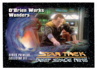 O'Brien Works Wonders (Trading Card) Deep Space Nine Premiere - 1993 Skybox # 28 - Mint