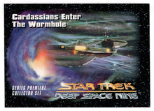 Load image into Gallery viewer, Cardassians Enter the Wormhole (Trading Card) Deep Space Nine Premiere - 1993 Skybox # 34 - Mint
