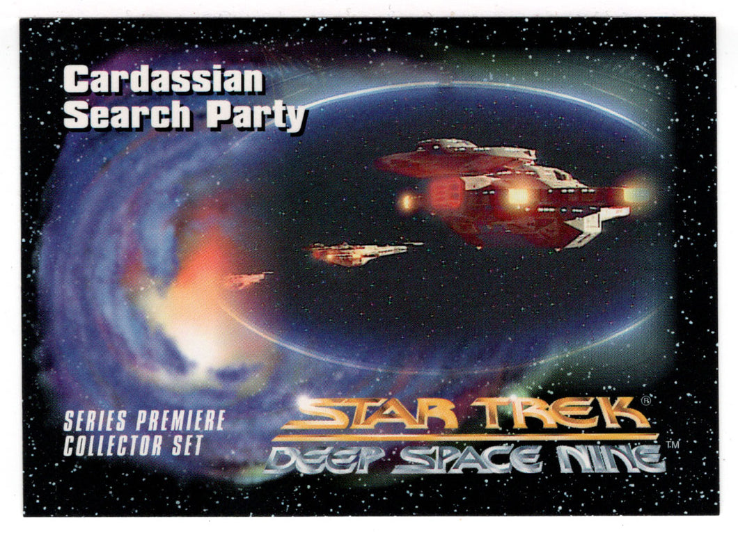 Cardassian Search Party (Trading Card) Deep Space Nine Premiere - 1993 Skybox # 36 - Mint