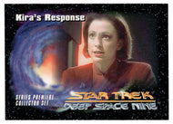 Kira's Response (Trading Card) Deep Space Nine Premiere - 1993 Skybox # 38 - Mint
