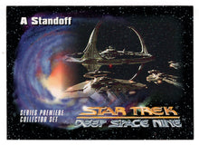 Load image into Gallery viewer, A Standoff (Trading Card) Deep Space Nine Premiere - 1993 Skybox # 40 - Mint
