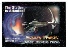 Load image into Gallery viewer, The Station Is Attacked (Trading Card) Deep Space Nine Premiere - 1993 Skybox # 41 - Mint
