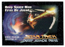 Load image into Gallery viewer, Deep Space Nine Fires on Jasad (Trading Card) Deep Space Nine Premiere - 1993 Skybox # 42 - Mint
