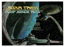 Load image into Gallery viewer, Help Has Arrived (Trading Card) Deep Space Nine Premiere Spectra Foil - 1993 Skybox # S-1 - Mint
