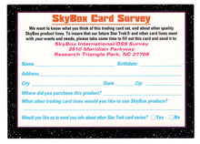 Load image into Gallery viewer, SkyBox Card Survey (Trading Card) Deep Space Nine Premiere - 1993 Skybox # NNO - Mint
