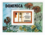Dominica #  678 - The Queen's Mother 80th Birthday Postage Stamp Souvenir Sheet M/NH