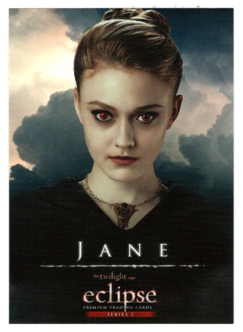 Jane (Trading Card) The Twilight Saga - Eclipse Part 2 - 2010 NECA # 91 - Mint