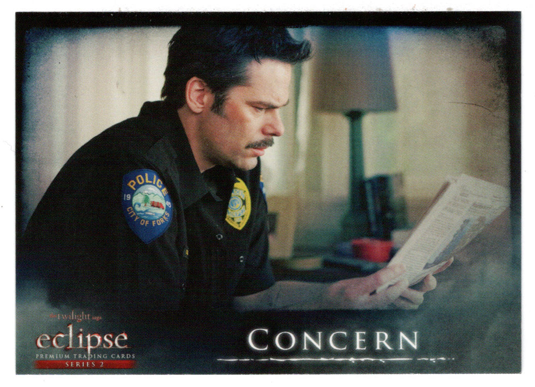 Concern (Trading Card) The Twilight Saga - Eclipse Part 2 - 2010 NECA # 107 - Mint