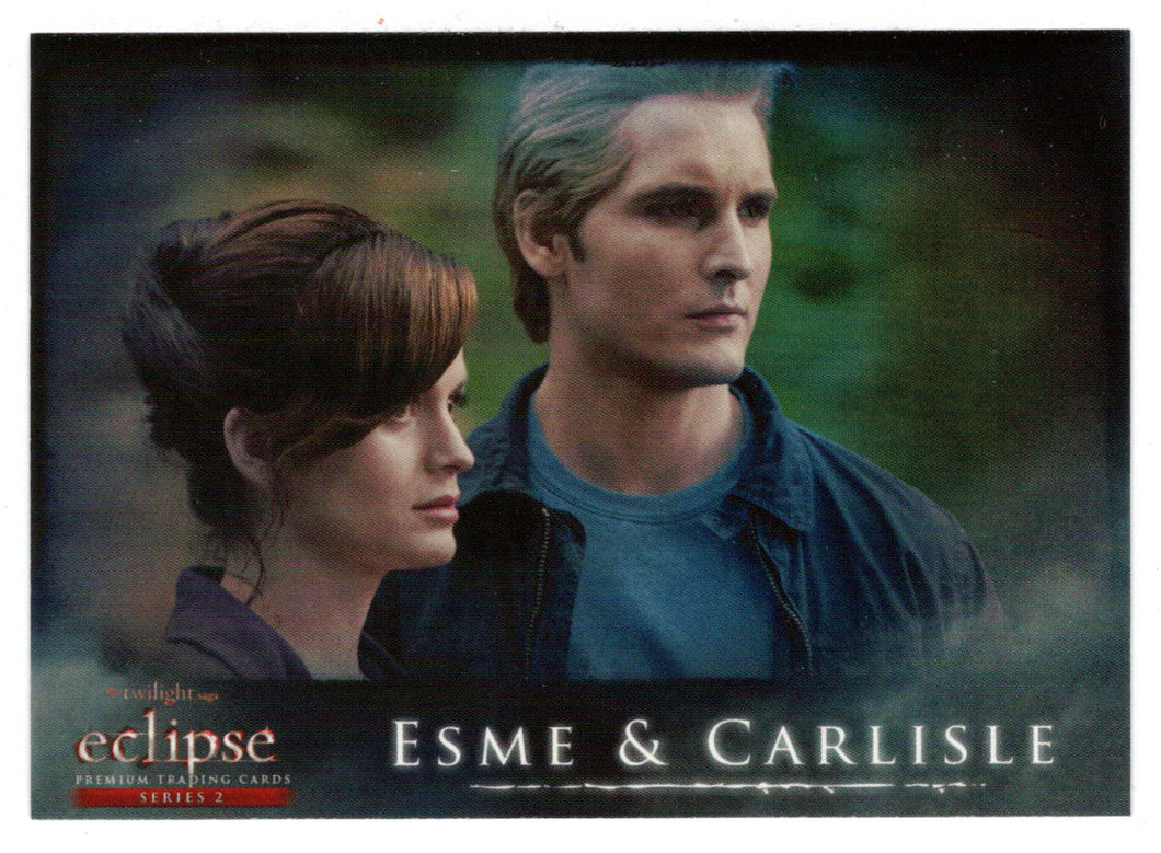 Esme & Carlisle (Trading Card) The Twilight Saga - Eclipse Part 2 - 2010 NECA # 128 - Mint