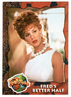 Fred's Better Half (Trading Card) The Flintstones Movie Cards - 1993 Topps # 4 - Mint