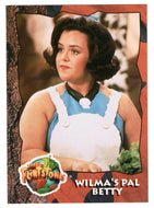 Wilma's Pal Betty (Trading Card) The Flintstones Movie Cards - 1993 Topps # 5 - Mint