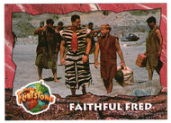 Faithful Fred (Trading Card) The Flintstones Movie Cards - 1993 Topps # 33 - Mint