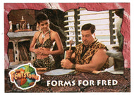 Forms for Fred (Trading Card) The Flintstones Movie Cards - 1993 Topps # 45 - Mint