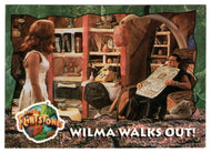 Wilma Walks Out! (Trading Card) The Flintstones Movie Cards - 1993 Topps # 59 - Mint