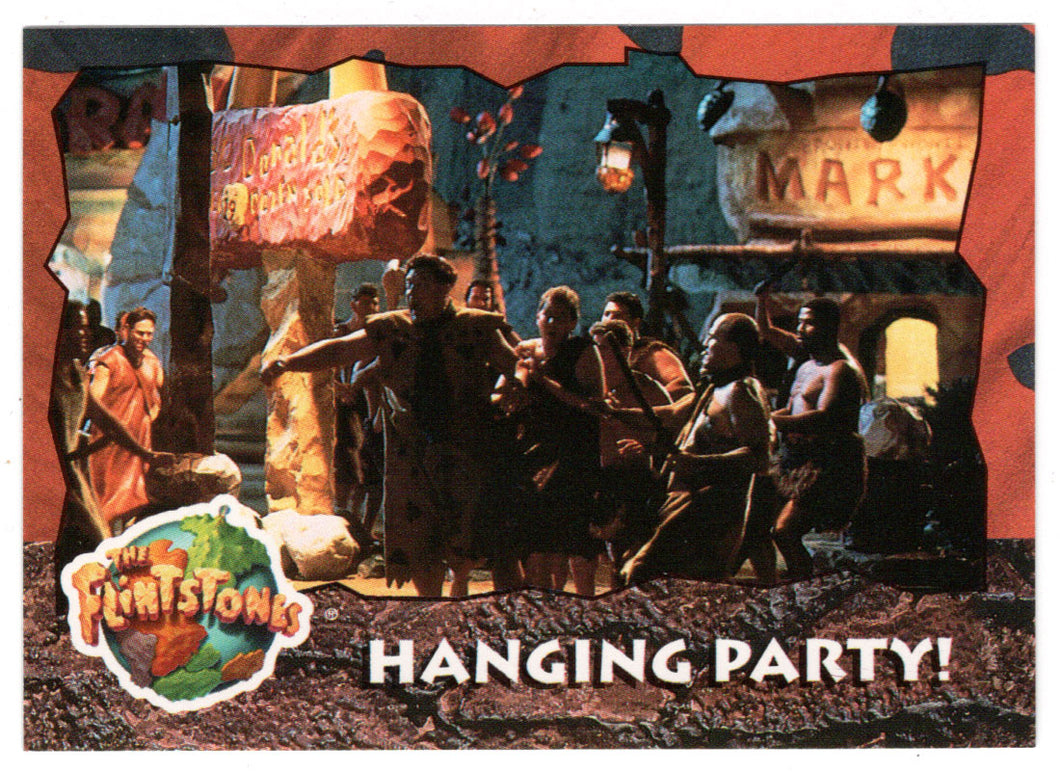 Hanging Party! (Trading Card) The Flintstones Movie Cards - 1993 Topps # 70 - Mint