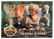 Taking a Ride (Trading Card) The Flintstones Movie Cards - 1993 Topps # 77 - Mint