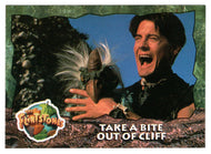 Take a Bite Out of Cliff (Trading Card) The Flintstones Movie Cards - 1993 Topps # 79 - Mint