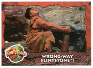 Wrong-Way Flintstone! (Trading Card) The Flintstones Movie Cards - 1993 Topps # 80 - Mint