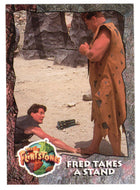 Fred Takes a Stand (Trading Card) The Flintstones Movie Cards - 1993 Topps # 82 - Mint