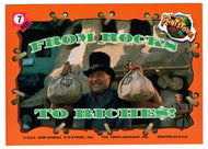 From Rocks to Riches (Trading Card) The Flintstones Movie Cards - Sticker Puzzle - 1993 Topps # 7 - Mint