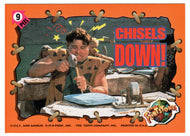 Chisels Down! (Trading Card) The Flintstones Movie Cards - Sticker Puzzle - 1993 Topps # 9 - Mint