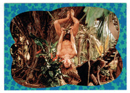 Jungle Swingers - George Teaches Ursula How to Swing (Trading Card) George of the Jungle - 1997 Upper Deck # 17 - Mint