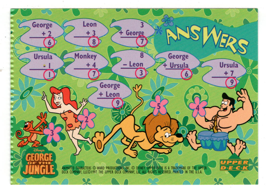 Solve These Math Problems - Activity Cards (Trading Card) George of th ...