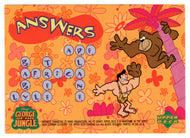 It's Trivia Time - Activity Cards (Trading Card) George of the Jungle - 1997 Upper Deck # 43 - Mint