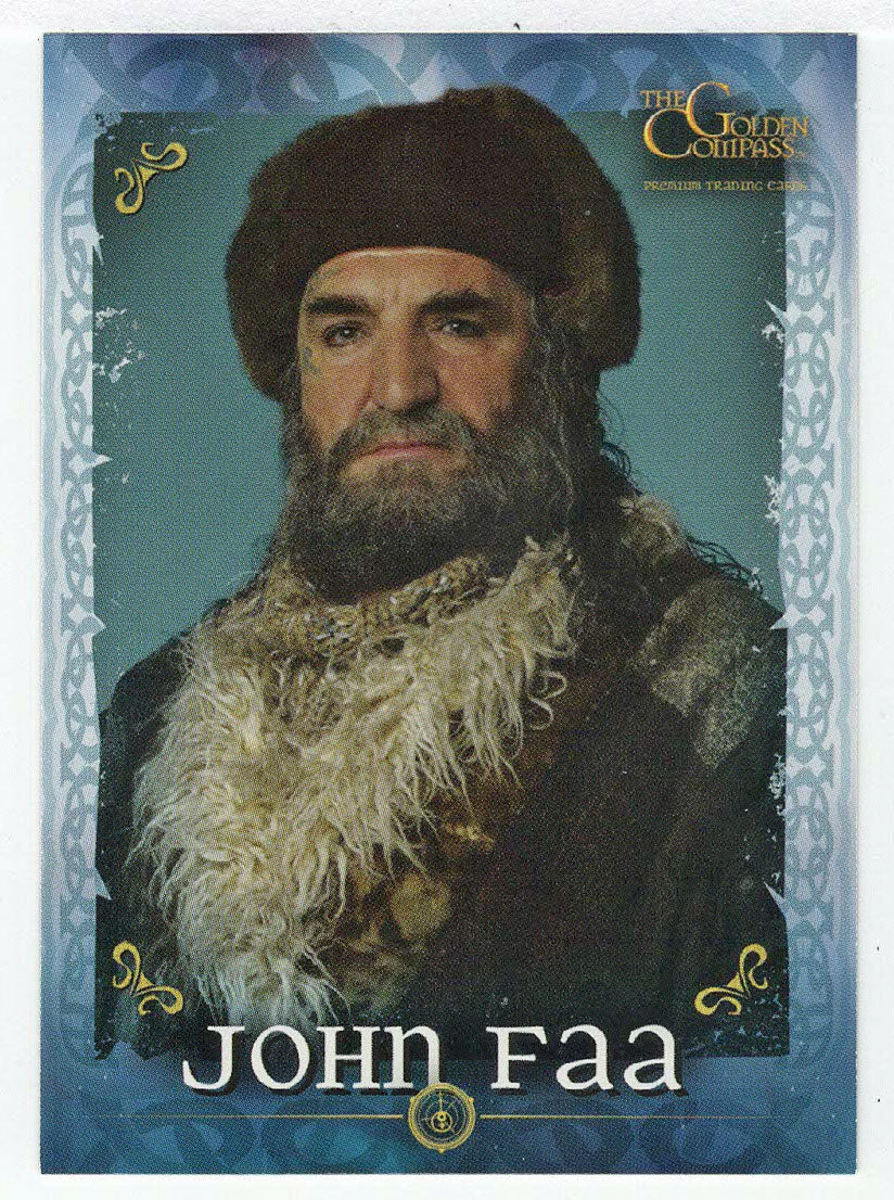 John Faa (Trading Card) The Golden Compass - 2007 Inkworks # 10 - Mint