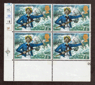 Great Britain #  669 - Coast Guard - Plate Block - Lower Left