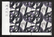 Great Britain #  782 - Social Reformers - Robert Owen - Plate Block - Lower Left
