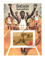 Grenada Grenadines # 108 - 1975 Pan-American Games, Mexico City Postage Stamp Souvenir Sheet M/NH