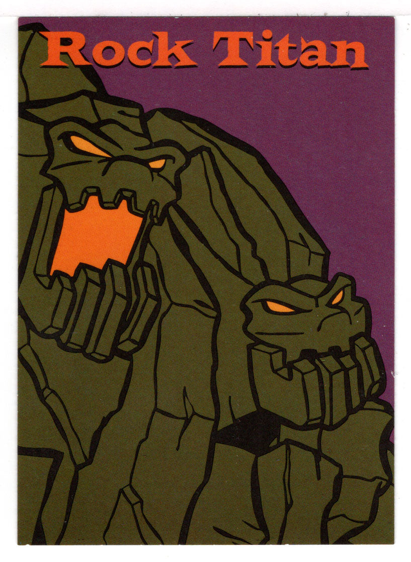 Rock Titan (Trading Card) Hercules - Disney - 1997 Skybox # 33 - Mint