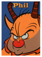Phil (Trading Card) Hercules - Disney - 1997 Skybox # 40 - Mint