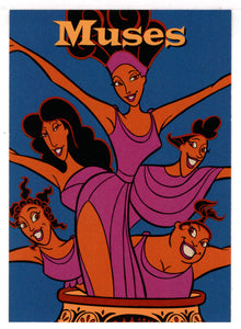 Muses (Trading Card) Hercules - Disney - 1997 Skybox # 42 - Mint